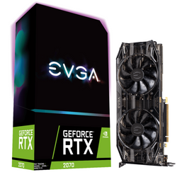 EVGA GeForce RTX 2070 XC Black Edition, 8192 MB GDDR6