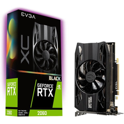 EVGA - GeForce RTX 2060 XC BLACK GAMING HDB Fan DP