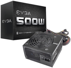 EVGA 500 W1 80+ WHITE 500W, Alimentation PC Noir