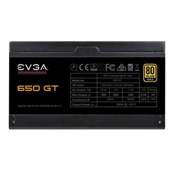 EVGA 650 SuperNOVA 650 GT Fully Modular (80+Gold)