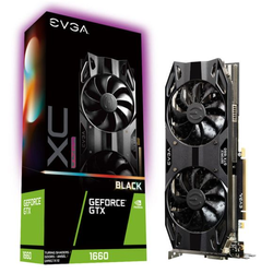 EVGA GeForce GTX 1660 XC Ultra Black, 6144 MB GDDR5