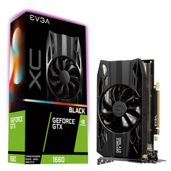 EVGA GeForce GTX 1660 XC Black Gaming 6GB GDDR5 HDB Fan