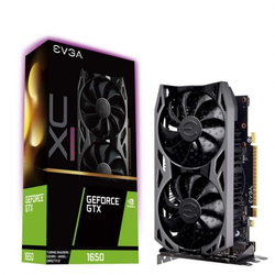 EVGA GeForce GTX 1650 XC ULTRA OC -näytönohjain, 4GB GDDR5