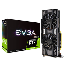 EVGA GeForce RTX 2060 Super SC Black, 8192 MB GDDR6