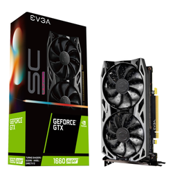 EVGA GTX 1660 Super SC ULTRA GAM 6GB GDDR6 HDMI 3xDP DVI-D