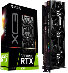 EVGA GeForce RTX 3090 XC3 Gaming, 24576 MB GDDR6X