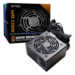 EVGA 650W 650 BR Power Supply (80+Bronze)