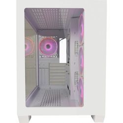 LC-POWER Gaming 807W Stormwatch_X, weiß, Glasfenster