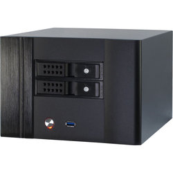 Inter-Tech IPC SC-4002 ITX Tower ohne Netzteil schwarz