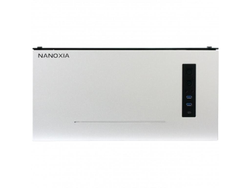 Nanoxia Project S RGB silber, Glasfenster ATX-MidiTower stehend/liegend
