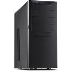 Inter-Tech IT-8833 Velvet II Toren Zwart Midi Tower Behuizing