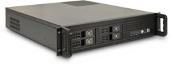 Inter-Tech Case IPC Storage 2U-2504, o. PSU