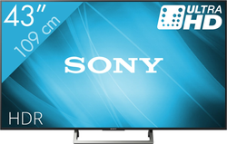 Sony KD-43XE7096 108 cm (43") LCD-TV mit LED-Technik schwarz