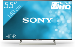 Sony BRAVIA KD-55XF8096, LED-Fernseher schwarz, UltraHD, Triple Tuner, HDR, Android