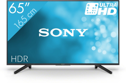 Sony KD-65XF7005 65" Ultra HD led-tv Zwart