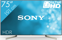 Sony KD-75XF9005 190,5 cm (75'') 4K Ultra HD Smart TV Wi-Fi Zwart