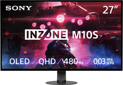 Sony INZONE M10S – 27 inch - OLED QHD – 480Hz - Gaming Monitor
