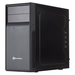 Silverstone SST-PS09B Precision Midi-Tower - schwarz