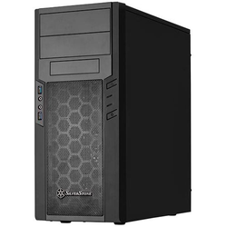 Silverstone SST-PS13B Precision Midi-Tower schwarz