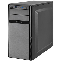 Silverstone SST-PS11B-Q Precision Midi-Tower - schwarz