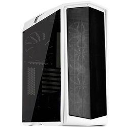 SilverStone SST-PM01W-RGB Primera Midi-Tower Tempered Glass weiß