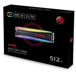 ADATA XPG Spectrix SSD S40G RGB M.2 NVMe 512GB