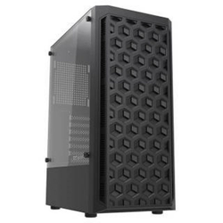 Darkflash DK300 ATX computer case + 4 fans (black)