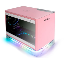 InWin A1 Plus Mini-ITX Gehäuse, inkl. 650 Watt - pink