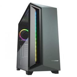 Cougar DarkBlader X7 Cristal Templado USB 3.1 Midnight Green