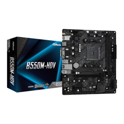 ASRock B550M-HDV, AMD B550 Mainboard - Sockel AM4