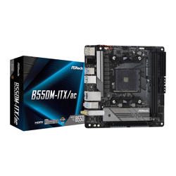 MB ASRock B550M-ITX/ac AM4 M-ITX HDMI/DP DDR4 ret