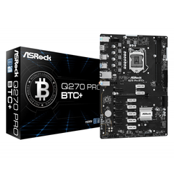 ASROCK Q270 PRO BTC+ INTEL® Q270 LGA 1151 (SOCKET.