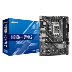 ASRock H610M-HDV/M.2 1700 Socket 2 DDR4