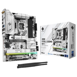 ASRock Z890 STEEL LEGEND WIFI Emolevy - Intel Z890 - Intel LGA1851 socket - DDR5 RAM - ATX