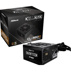 ASRock Challenger CL-550B - 550W - 80+ Bronze - Noir