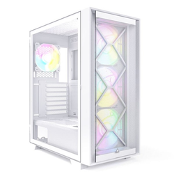 Montech Air 1000 Premium Mid Tower Gaming Case - White