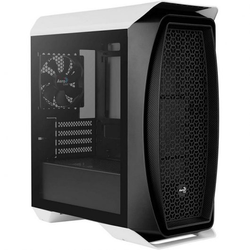 Aerocool Aero One Mini White tower-behuizing Wit, 2x USB-A 3.2 (5 Gbit/s), 2x Audio, Window-kit