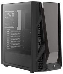 Aerocool NightHawk tower-behuizing Zwart, USB 3.2, Window-Kit