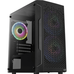 Aerocool Trinity Mini-G-BK-v3, Tower casing black