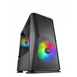 Mars Gaming MCONE RGB Cristal Templado USB 3.0 Negra