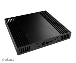 Akasa Plato X7 UCFF-Gehäuse (Intel NUC), OEM - schwarz