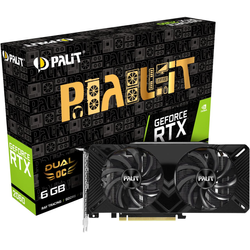 Palit GeForce RTX 2060 Dual OC, DisplayPort, HDMI, DVI-D