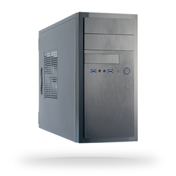 Chieftec Elox HT-01 schwarz, 80 PLUS Bronze, 350W ATX 2.3 MidiTower