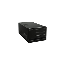 SilverStone SUGO SG02B-F htpc behuizing Zwart, USB 3.0