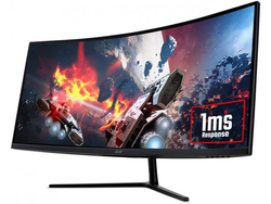 Acer Nitro EI342CKRP 34" UWQHD VA FreeSync Premium Pro 144Hz Curved Gaming Monitor