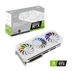 Asus GeForce RTX 3070 8GB ROG STRIX OC Gaming, White Edition