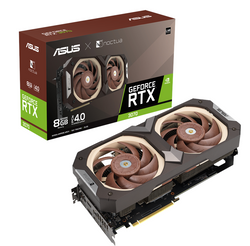 ASUS GeForce RTX 3070 Noctua LHR - 8GB GDDR6 RAM - Grafikkort