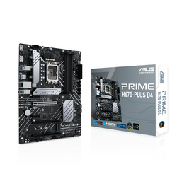 Asus PRIME H670-PLUS D4, ATX-emolevy