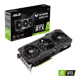 ASUS GeForce RTX 3080 12GB GDDR6X TUF OC GAMING (LHR)