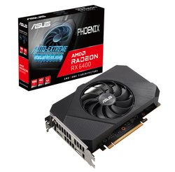 ASUS Radeon RX 6400 Phoenix - 4GB GDDR6 RAM - Grafikkort